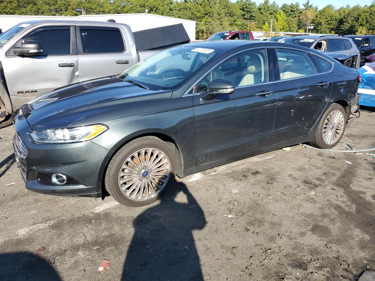 Lot #3256435356 2015 FORD FUSION TITANIUM