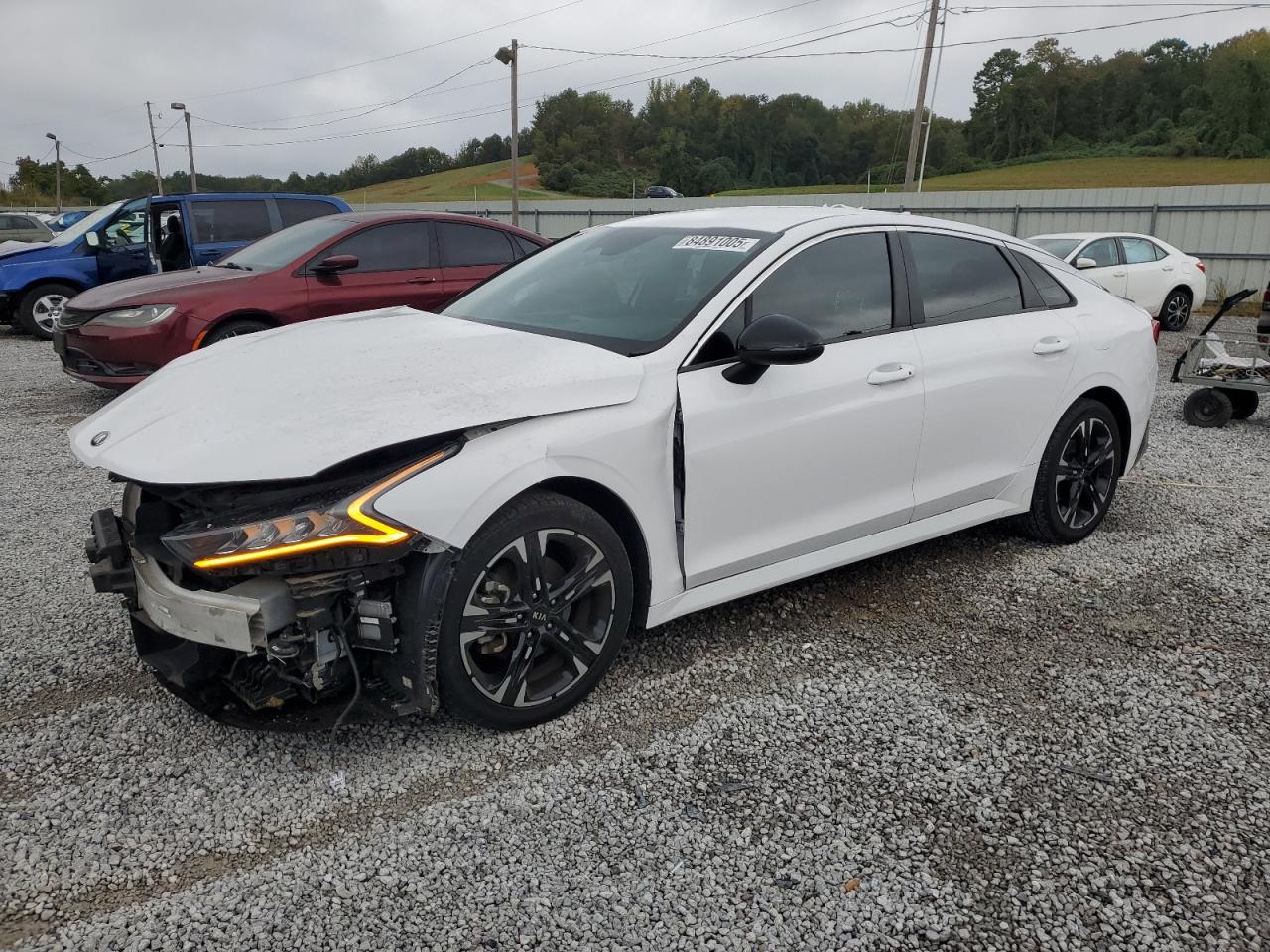 Lot #3291445212 2021 KIA K5 GT LINE