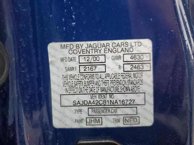 2001 JAGUAR XK8 #3292490729