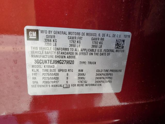 2017 CHEVROLET SILVERADO #3301783327