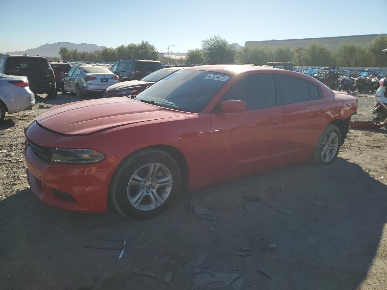 Lot #3317233178 2022 DODGE CHARGER SX