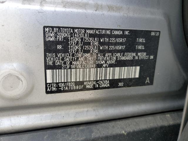 2020 TOYOTA RAV4 LE - 2T3F1RFV8LC130849