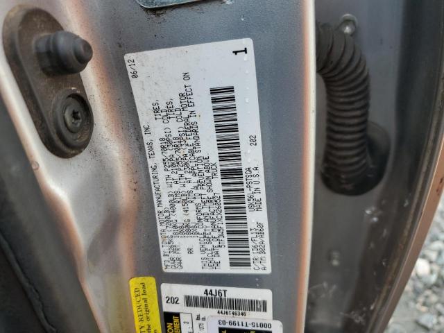 2012 TOYOTA TUNDRA CRE - 5TFDW5F1XCX260527