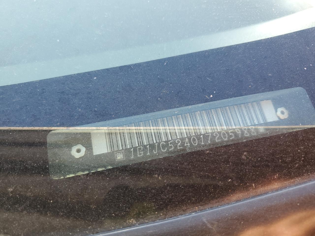 Lot #3281653409 2001 CHEVROLET CAVALIER BASE