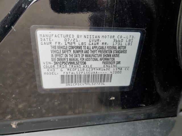 2021 NISSAN KICKS SV - 3N1CP5CV9ML527236