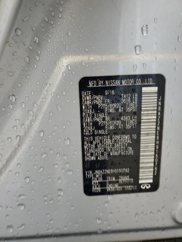 2017 INFINITI QX80 BASE - JN8AZ2NE6H9150782