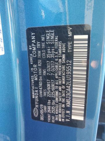 2020 HYUNDAI TUCSON LIM - KM8J3CA42LU195512