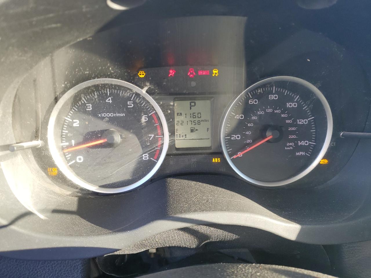 SUBARU FORESTER 2.5I