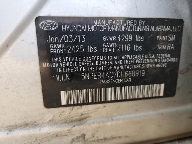2013 HYUNDAI SONATA GLS #3277019154