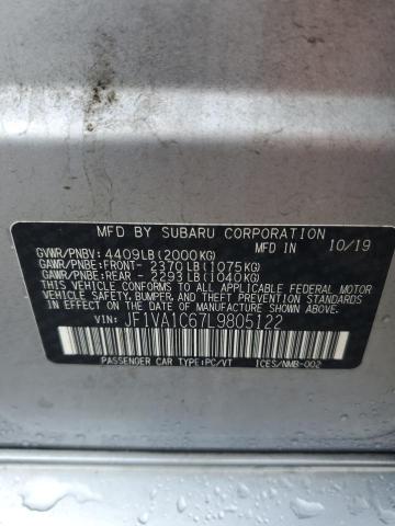 2020 SUBARU WRX PREMIU - JF1VA1C67L9805122