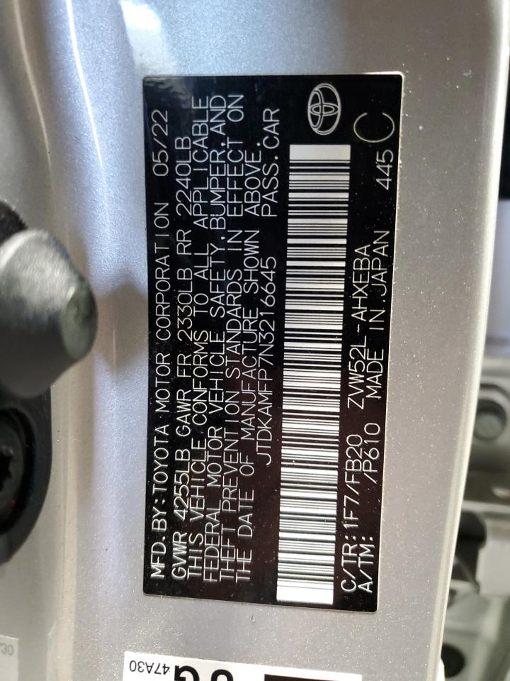 TOYOTA PRIUS PRIME LE