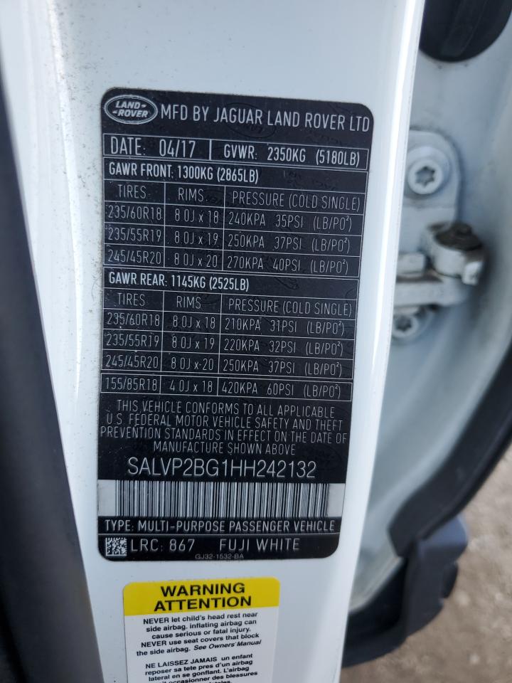 LAND ROVER RANGE ROVER SE