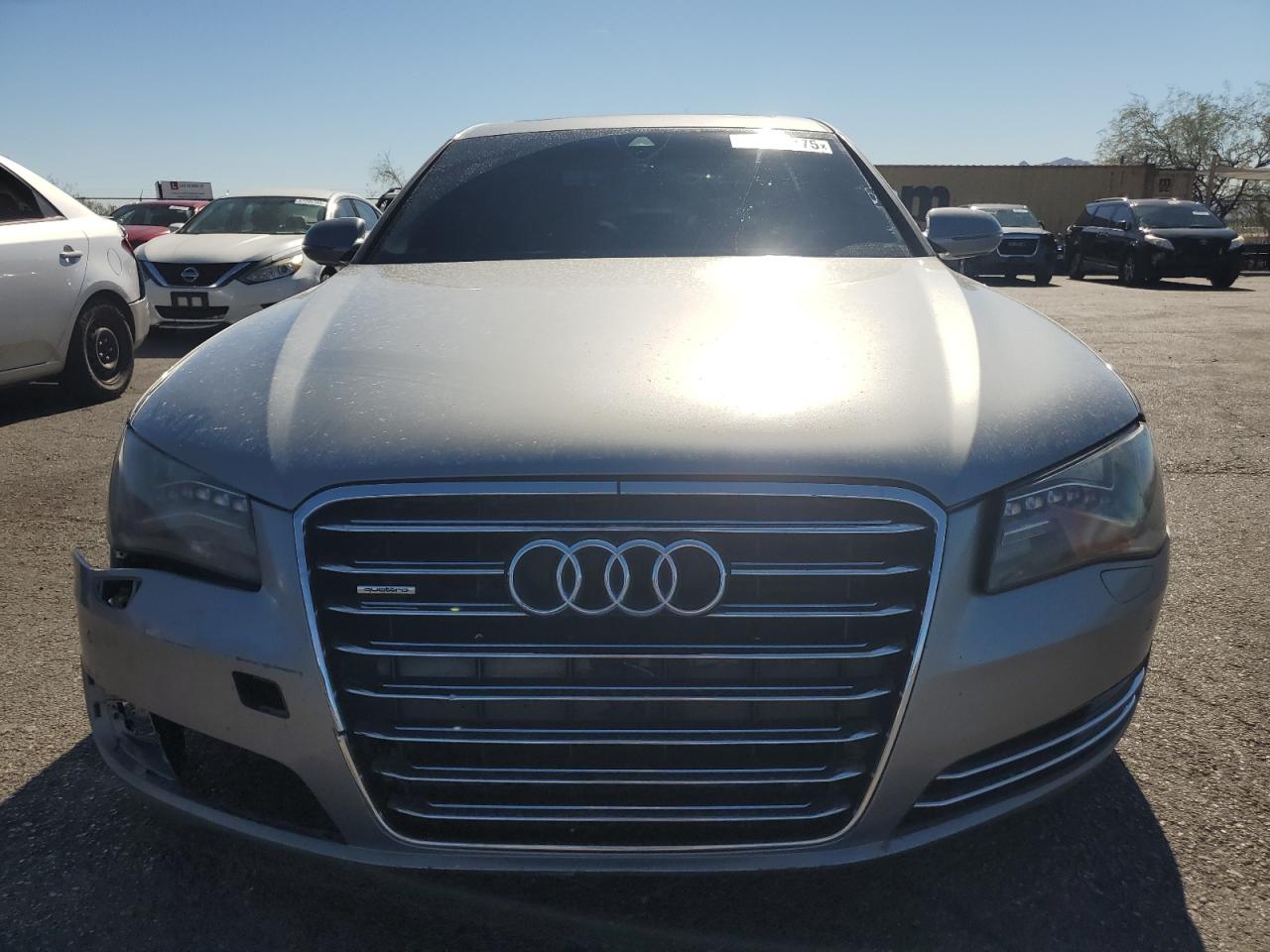 Lot #3318947922 2012 AUDI A8 L QUATT