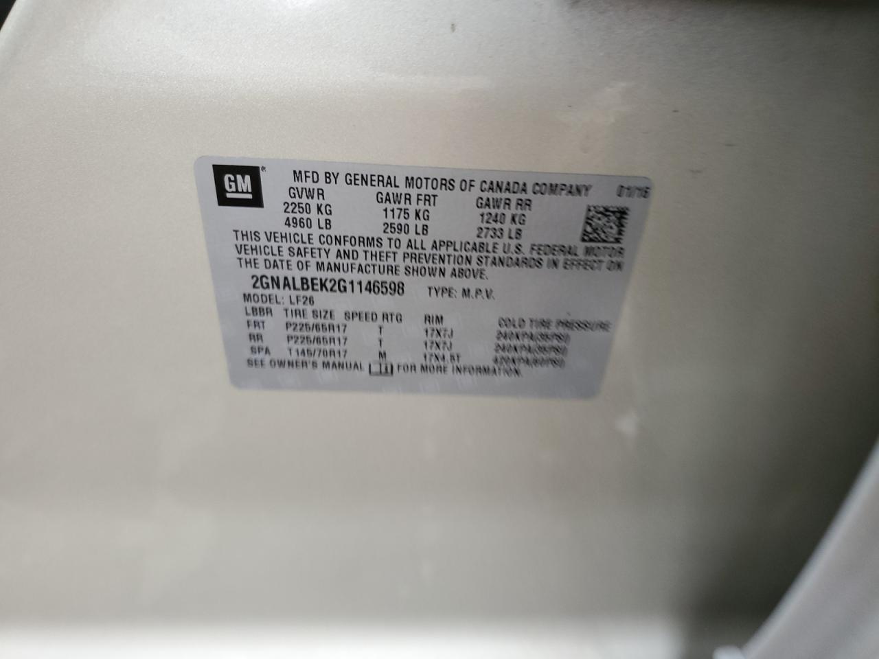 CHEVROLET EQUINOX LS