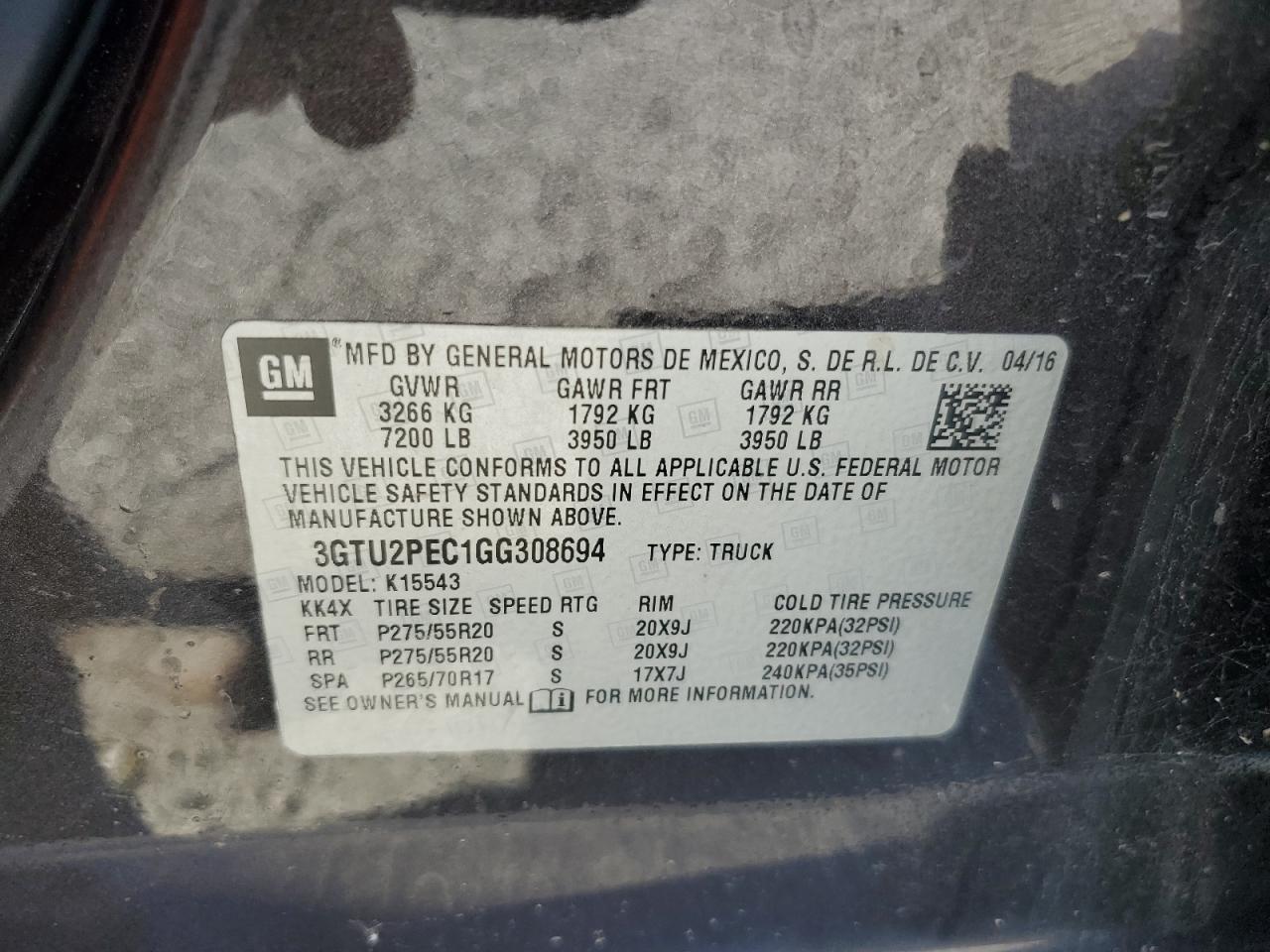 GMC SIERRA K1500 DENALI