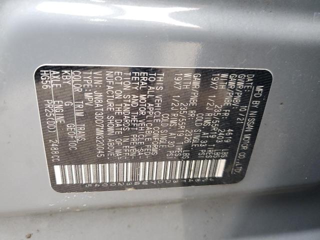 2021 NISSAN ROGUE PLATINUM #3286608158