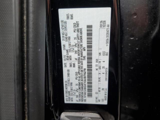 2016 FORD ESCAPE SE #3311595773