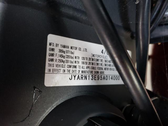 2005 YAMAHA MC JYARN13E95A014000