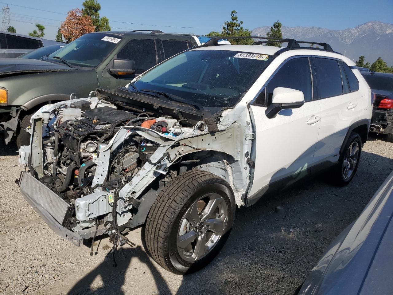 Lot #3268443765 2021 TOYOTA RAV4 XLE