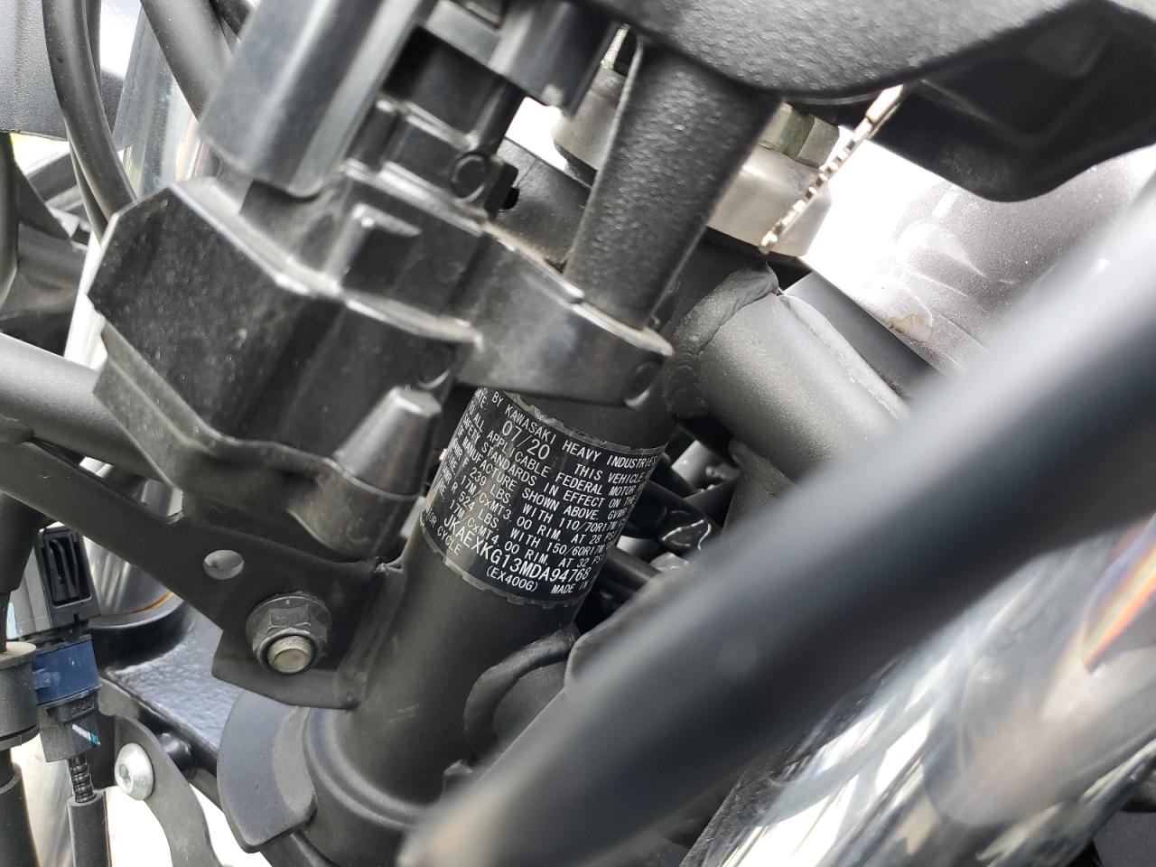 Lot #3278827294 2021 KAWASAKI EX400