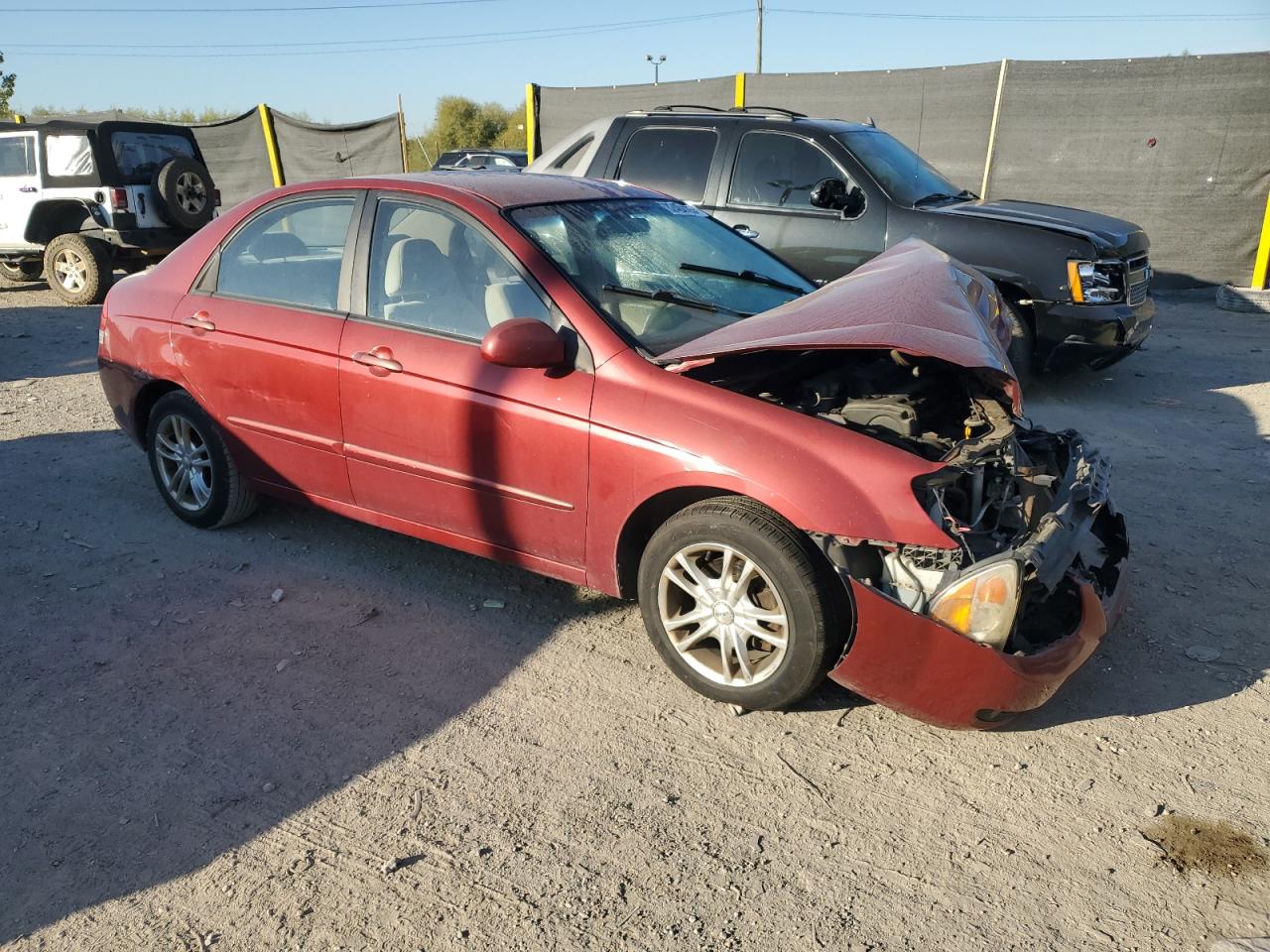 Lot #3265028870 2008 KIA SPECTRA EX