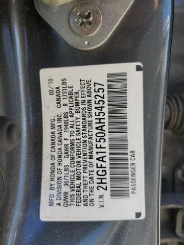 2010 HONDA CIVIC LX #3262106605