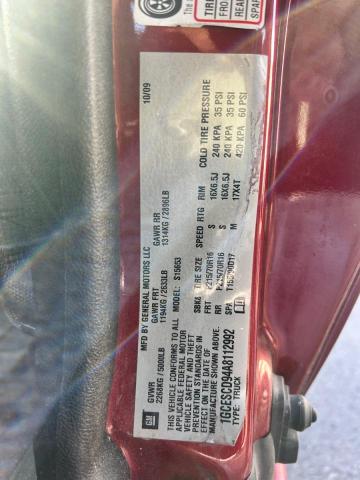 2010 CHEVROLET COLORADO L - 1GCESCD94A8112992