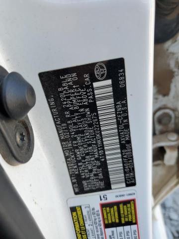 2019 TOYOTA CAMRY L #3278956069