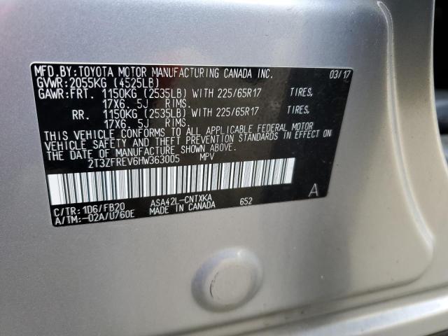 2017 TOYOTA RAV4 LE #3296966823