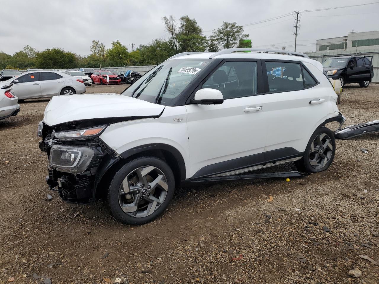 Lot #3296449653 2021 HYUNDAI VENUE SEL