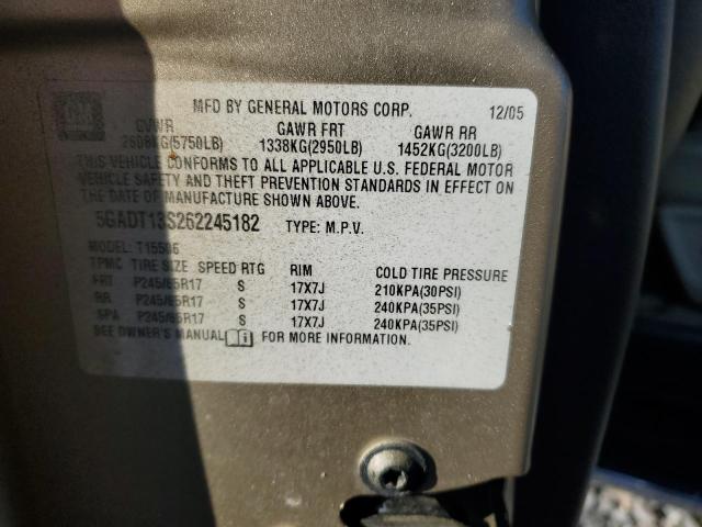 2006 BUICK RAINIER CX #3261266940