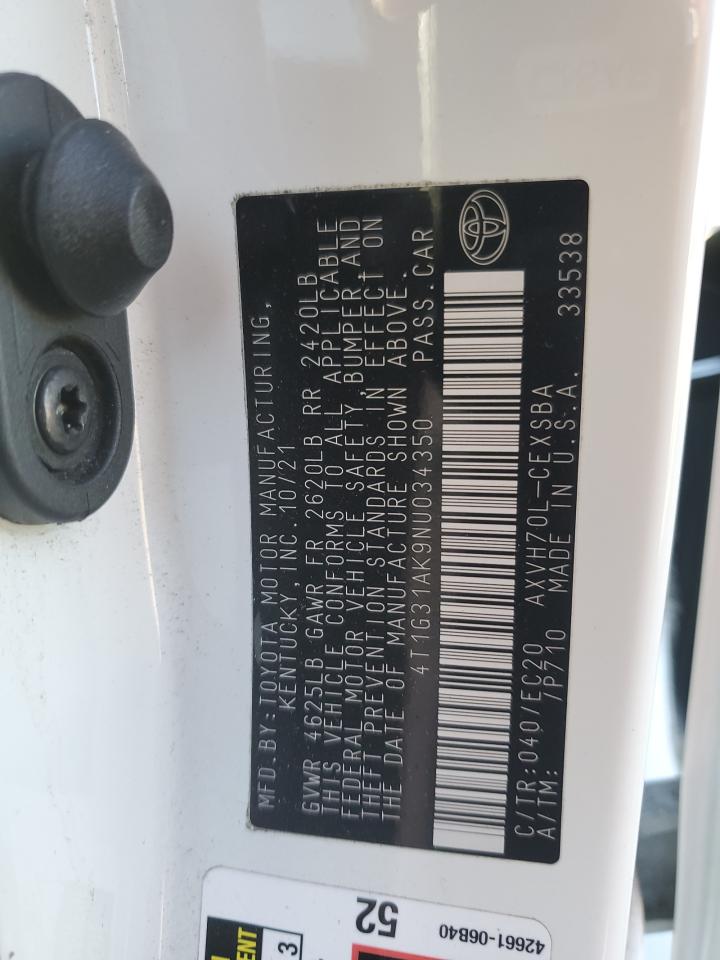 TOYOTA CAMRY NIGHT SHADE