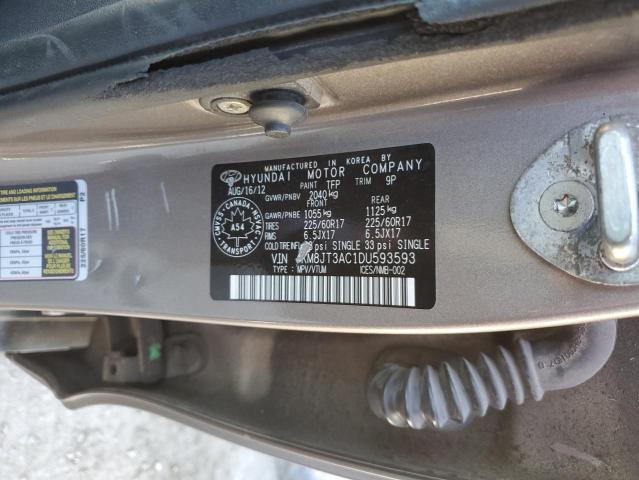 2013 HYUNDAI TUCSON GL - KM8JT3AC1DU593593