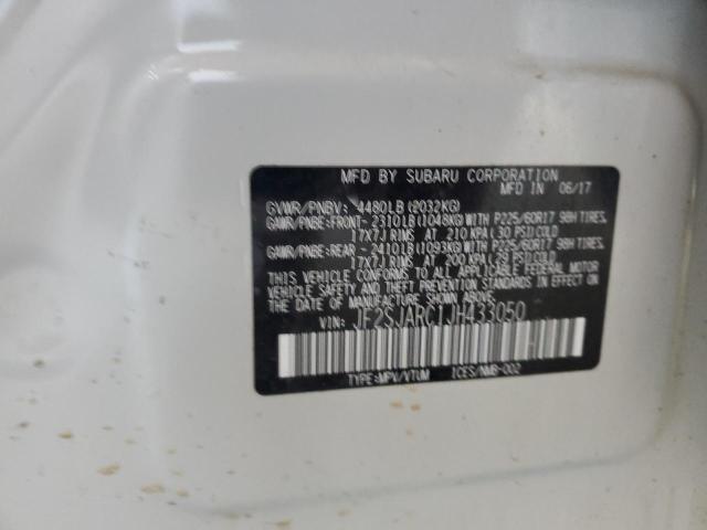 2018 SUBARU FORESTER 2 - JF2SJARC1JH433050