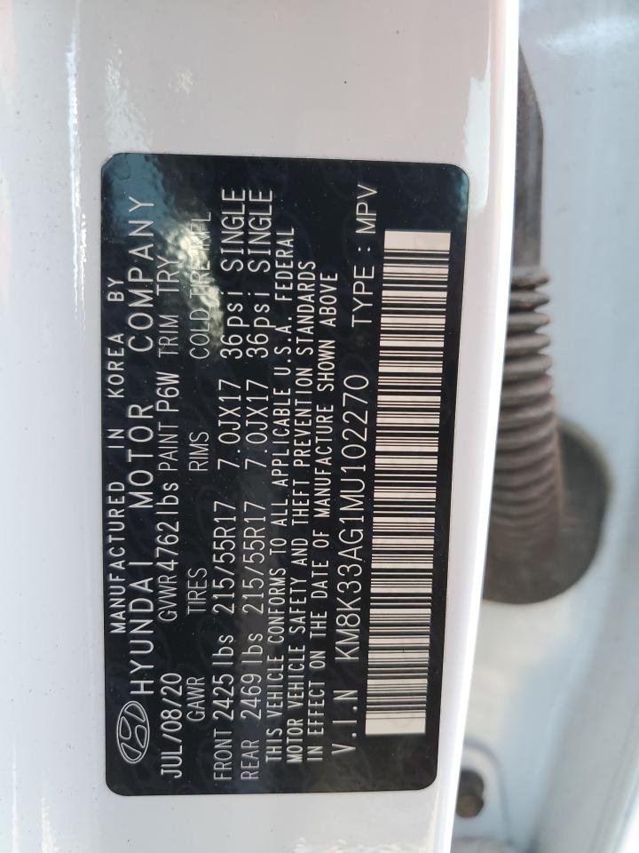 Lot #3302765392 2021 HYUNDAI KONA LIMIT