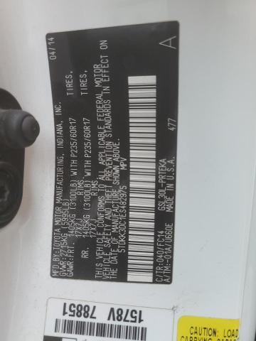 2014 TOYOTA SIENNA LE #3291626240