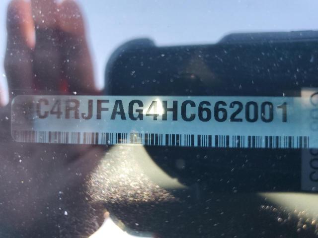 2017 JEEP GRAND CHER #3296290446