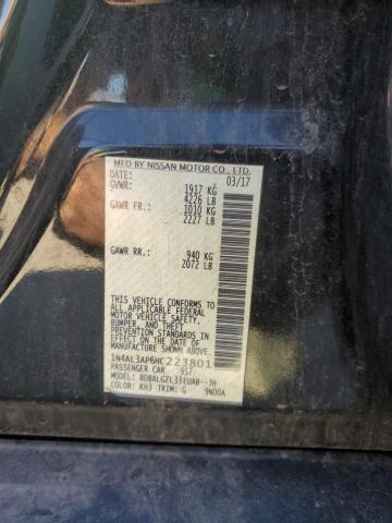 2017 NISSAN ALTIMA 2.5 - 1N4AL3AP6HC223801