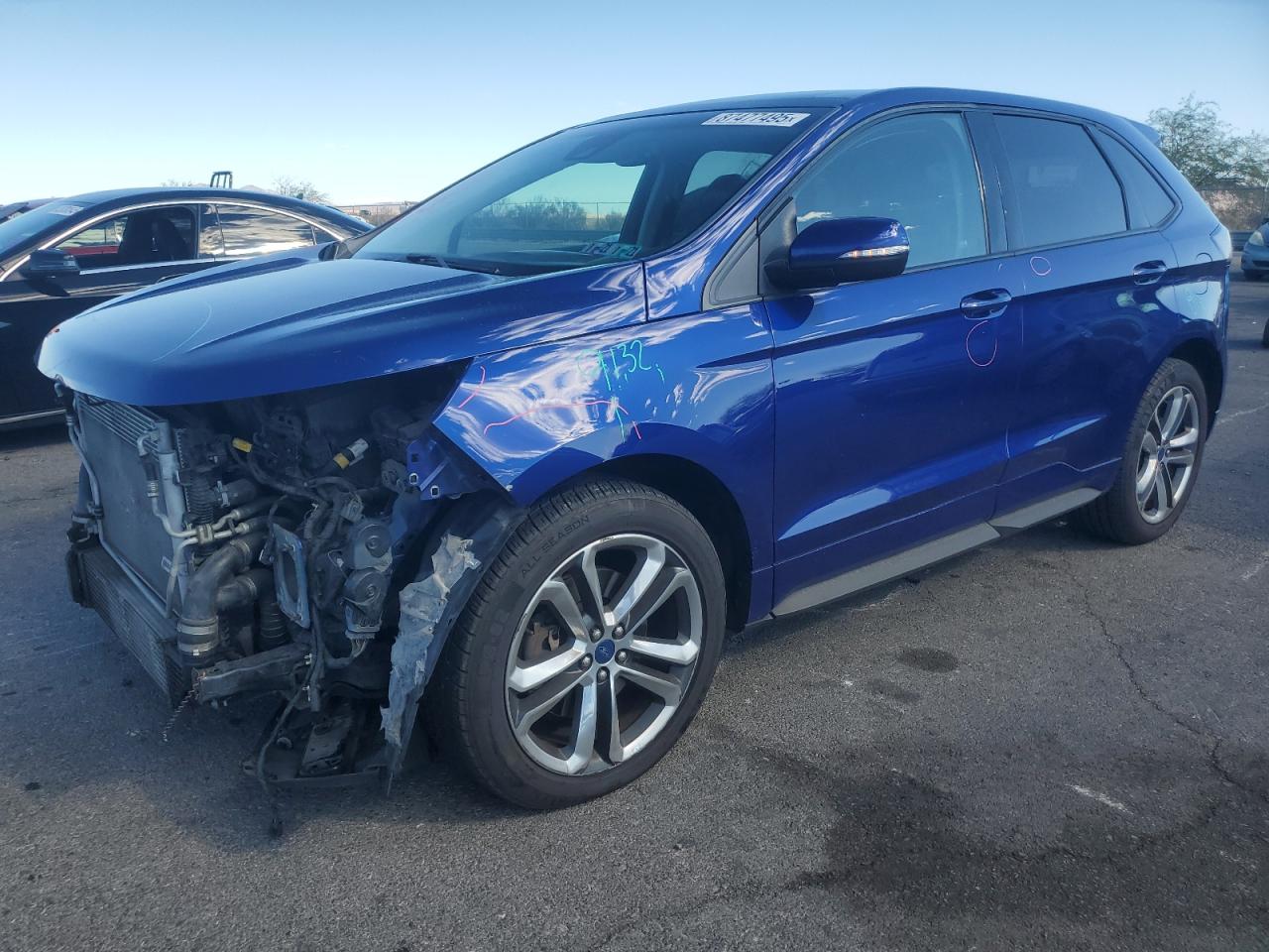 Lot #3282414259 2015 FORD EDGE SPORT