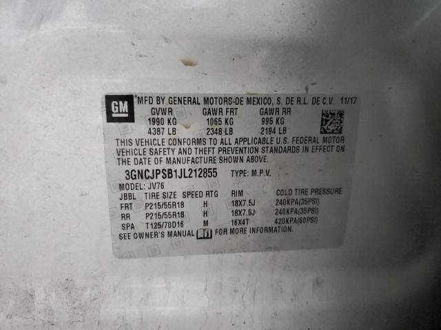 2018 CHEVROLET TRAX 1LT #3311469319