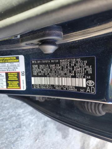 2019 TOYOTA COROLLA L 2T1BURHE4KC227539