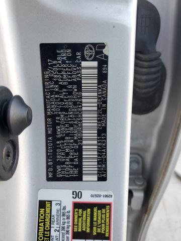 2017 TOYOTA COROLLA L - 2T1BURHE5HC847616