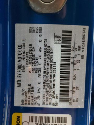 2025 FORD BRONCO SPO - 3FMCR9BN7SRE62148