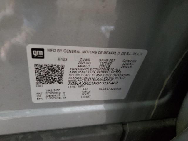 2024 CHEVROLET EQUINOX LT #3302884920