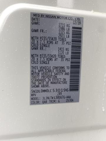 2020 INFINITI QX60 LUXE #3285546281