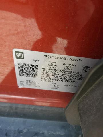 2024 CHEVROLET TRAX 1LT #3301689645