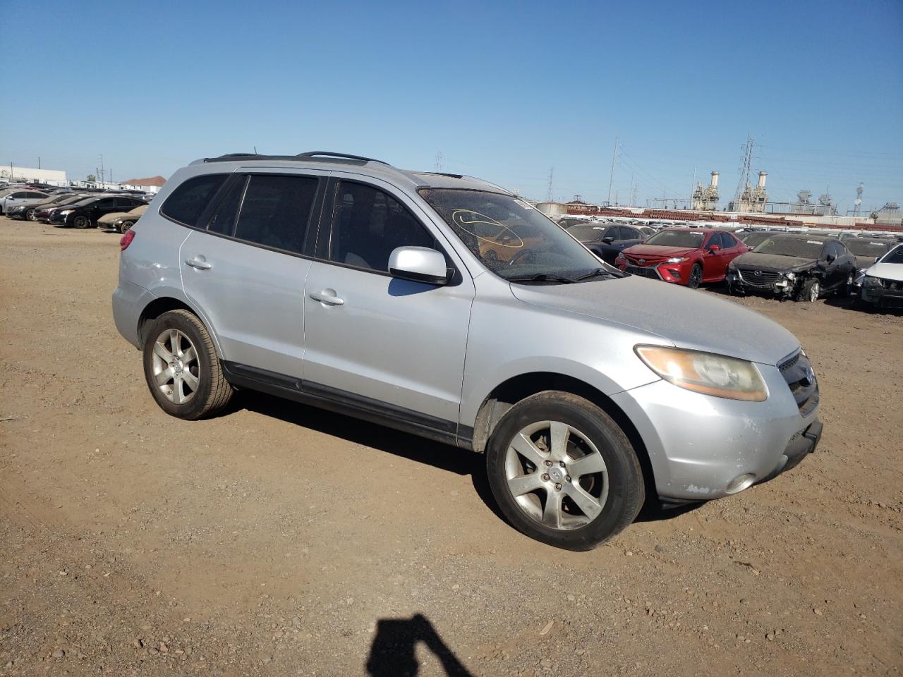 Lot #3271755667 2008 HYUNDAI SANTA FE S