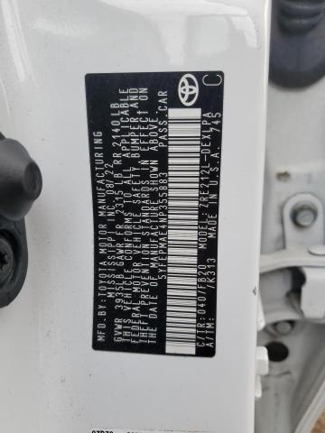 2022 TOYOTA COROLLA LE #3291378133