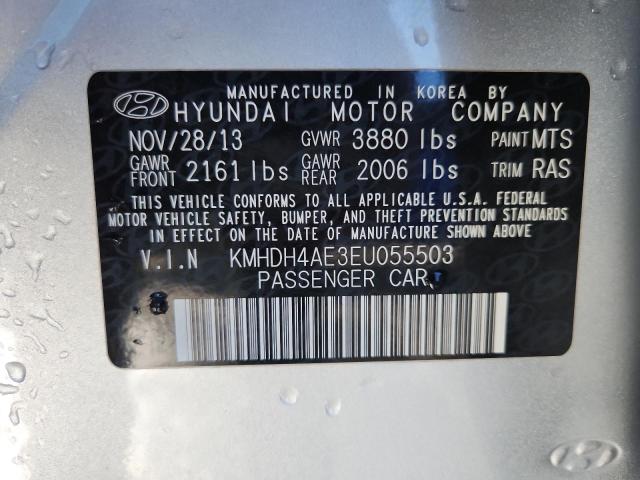 2014 HYUNDAI ELANTRA SE #3296680022