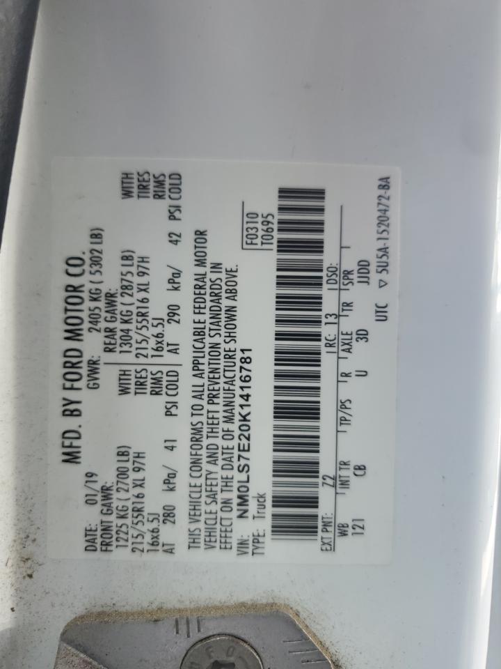 FORD TRANSIT CONNECT XL